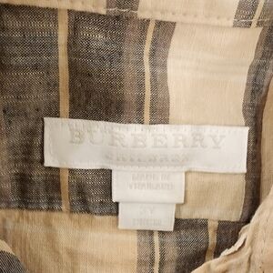Burberry: Toddler button-down shirt. 3yrs